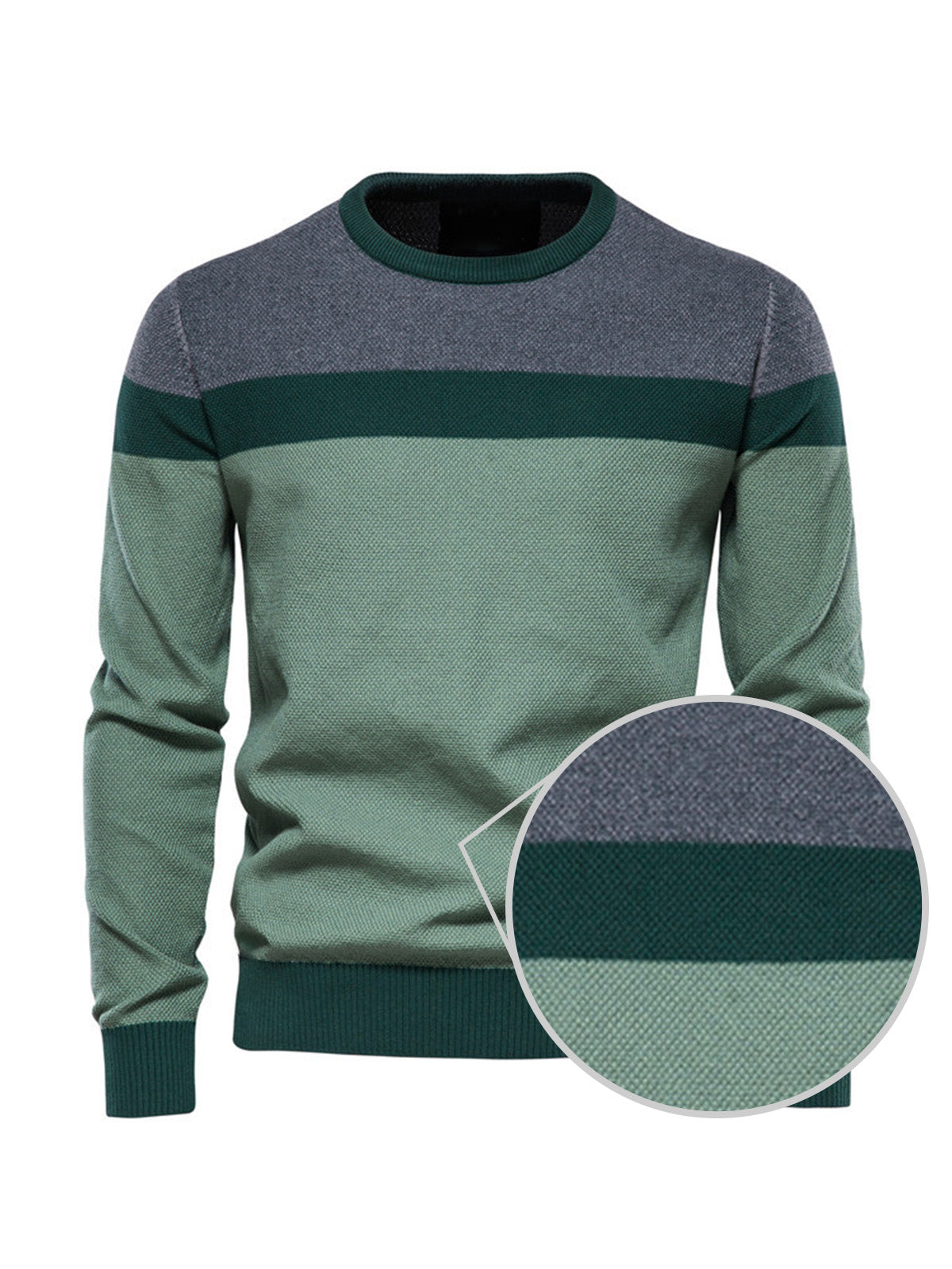 More Than Basic Men's Golf Crewneck Sweater