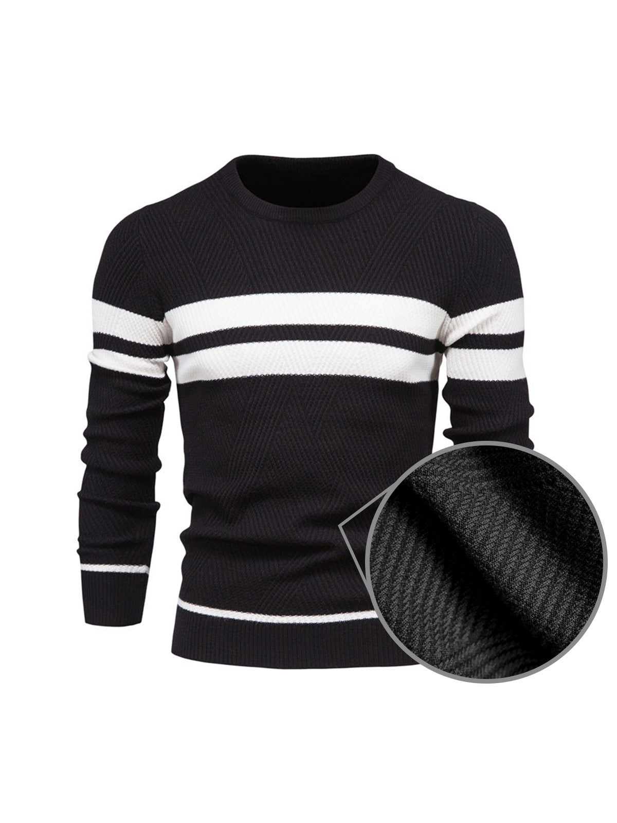 More Than Basic Men's Golf Crewneck Sweater