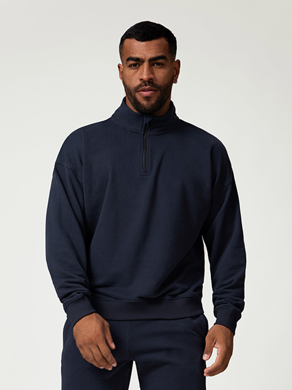 More Than Basic Men's Golf Quarter Zip Sweatshirt