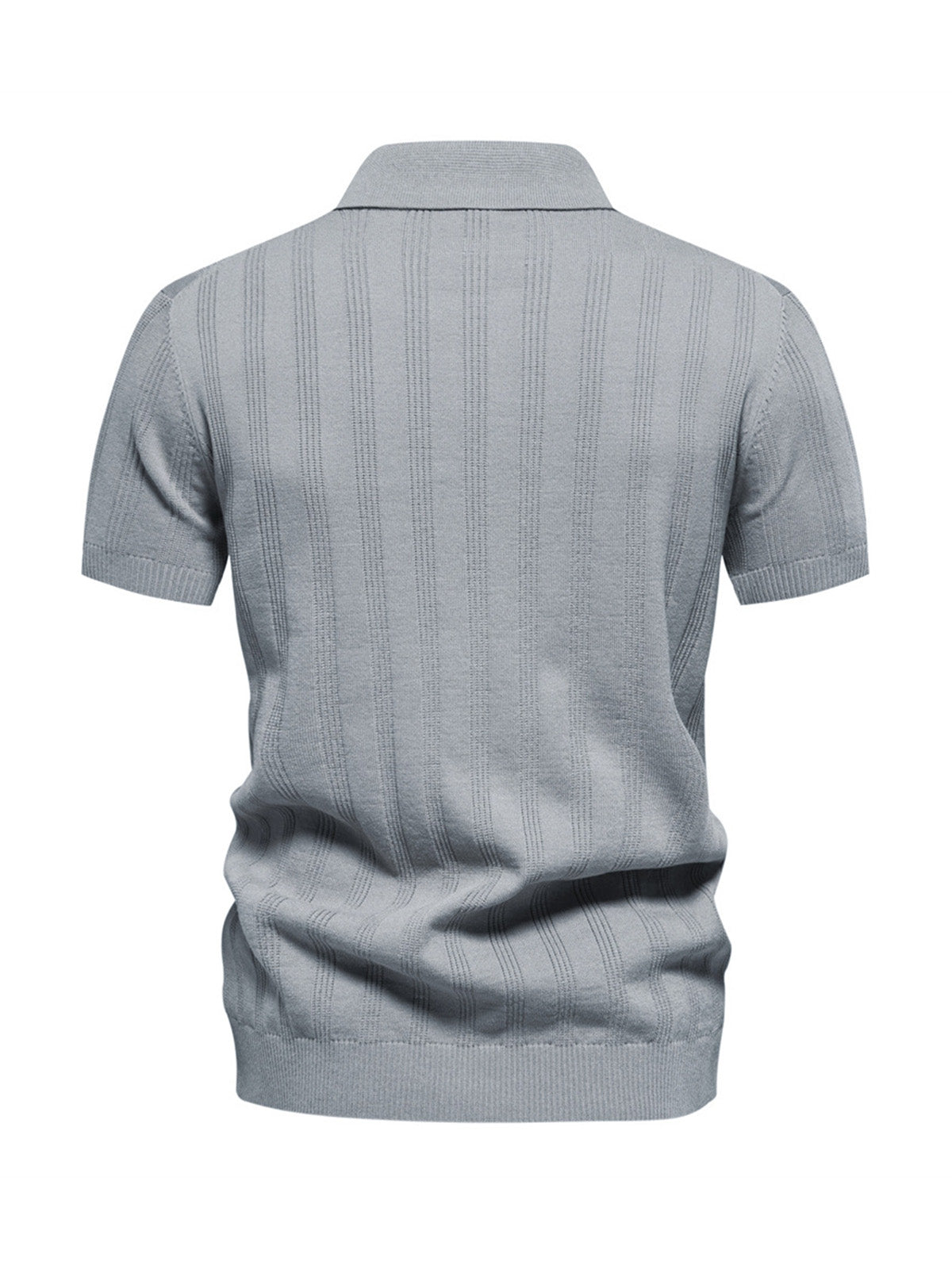 More Than Basic Men's Knit Polo Top