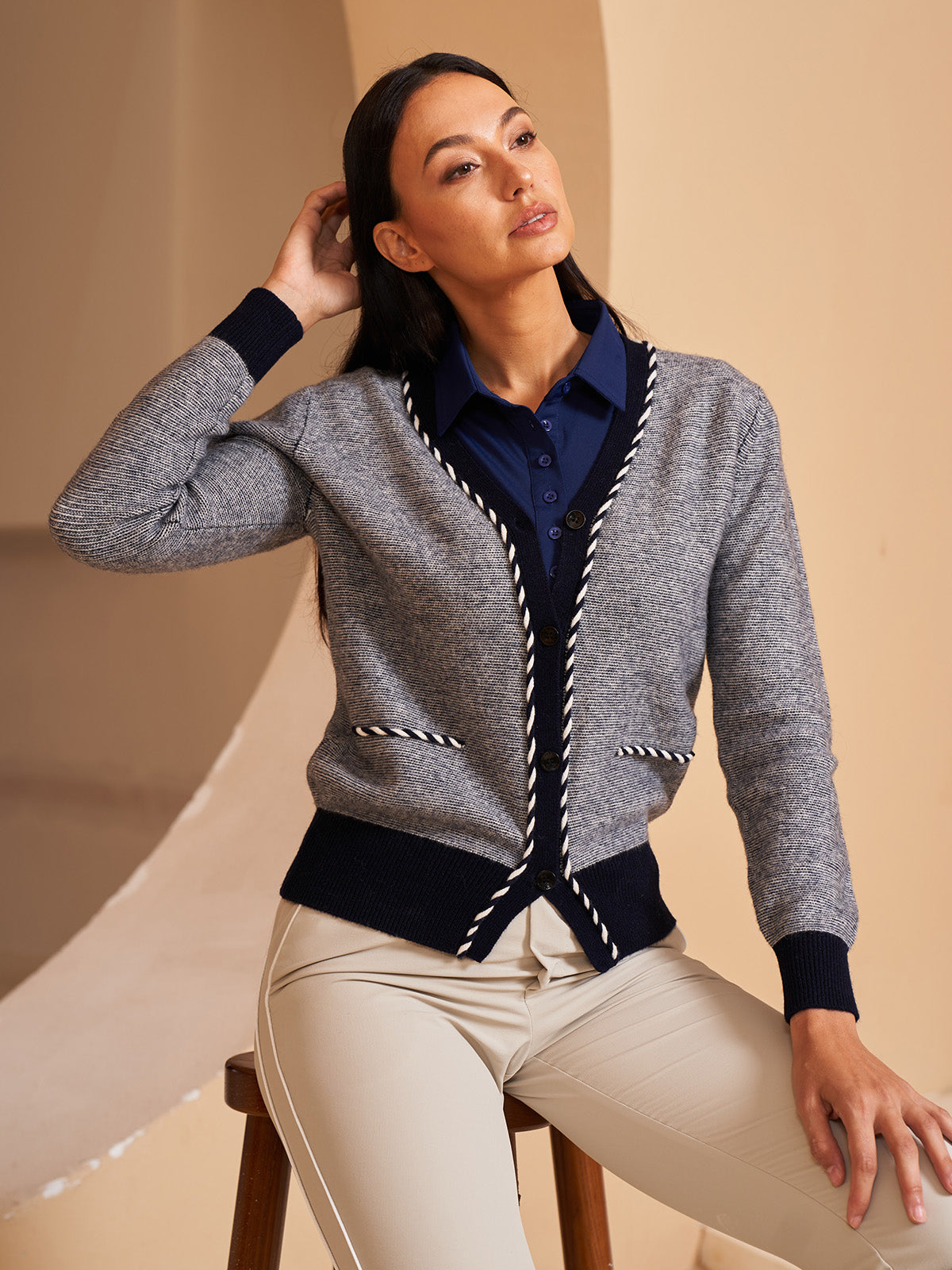 More Than Basic Cashmere Cardigan