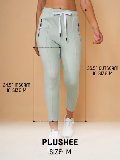 More Than Basic Drawstring Capri Sweatpants