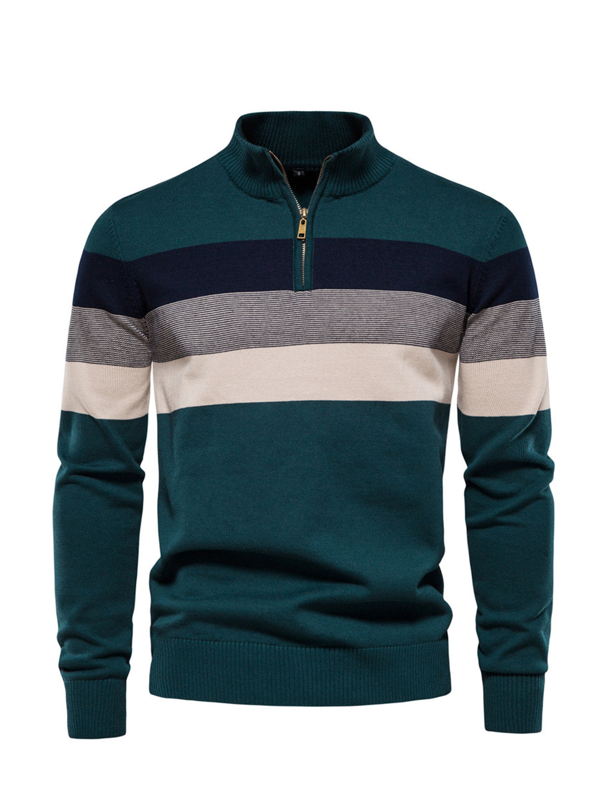 More Than Basic Men's Golf Quarter Zip Sweater