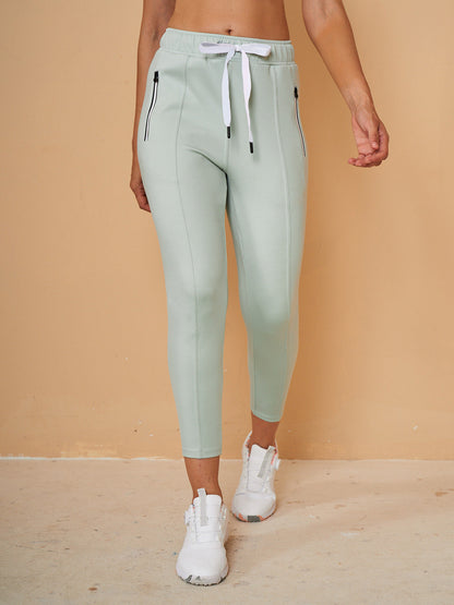 More Than Basic Drawstring Capri Sweatpants