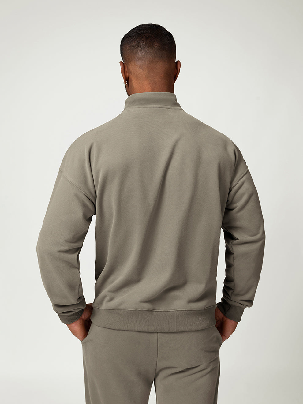 More Than Basic Men's Golf Quarter Zip Sweatshirt