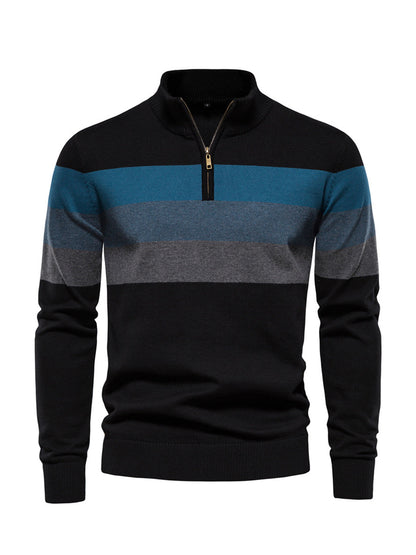 More Than Basic Men's Golf Quarter Zip Sweater