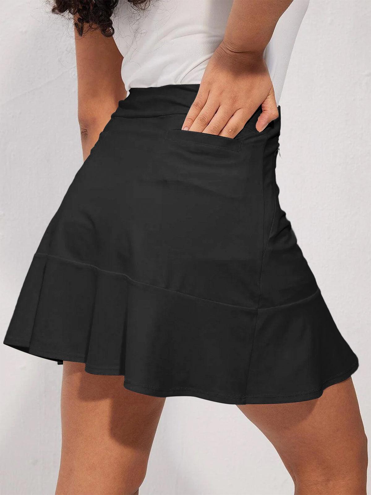 Basic 17 Inch Ruffle Skort UPF50+