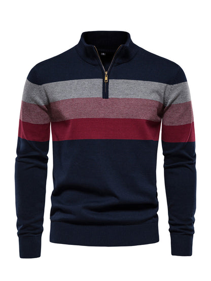 More Than Basic Men's Golf Quarter Zip Sweater