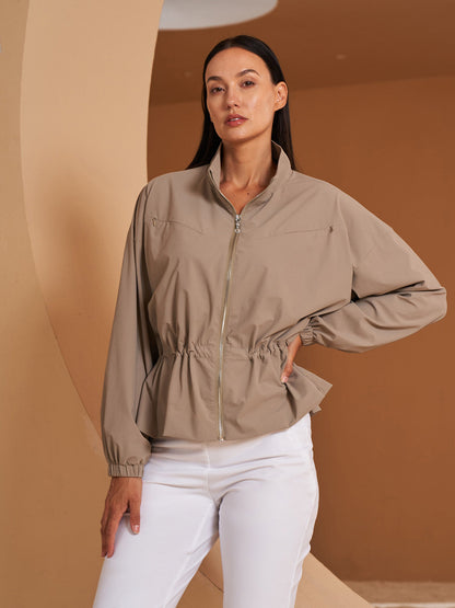 More Than Basic Ruffle Golf Jacket Sun Protection