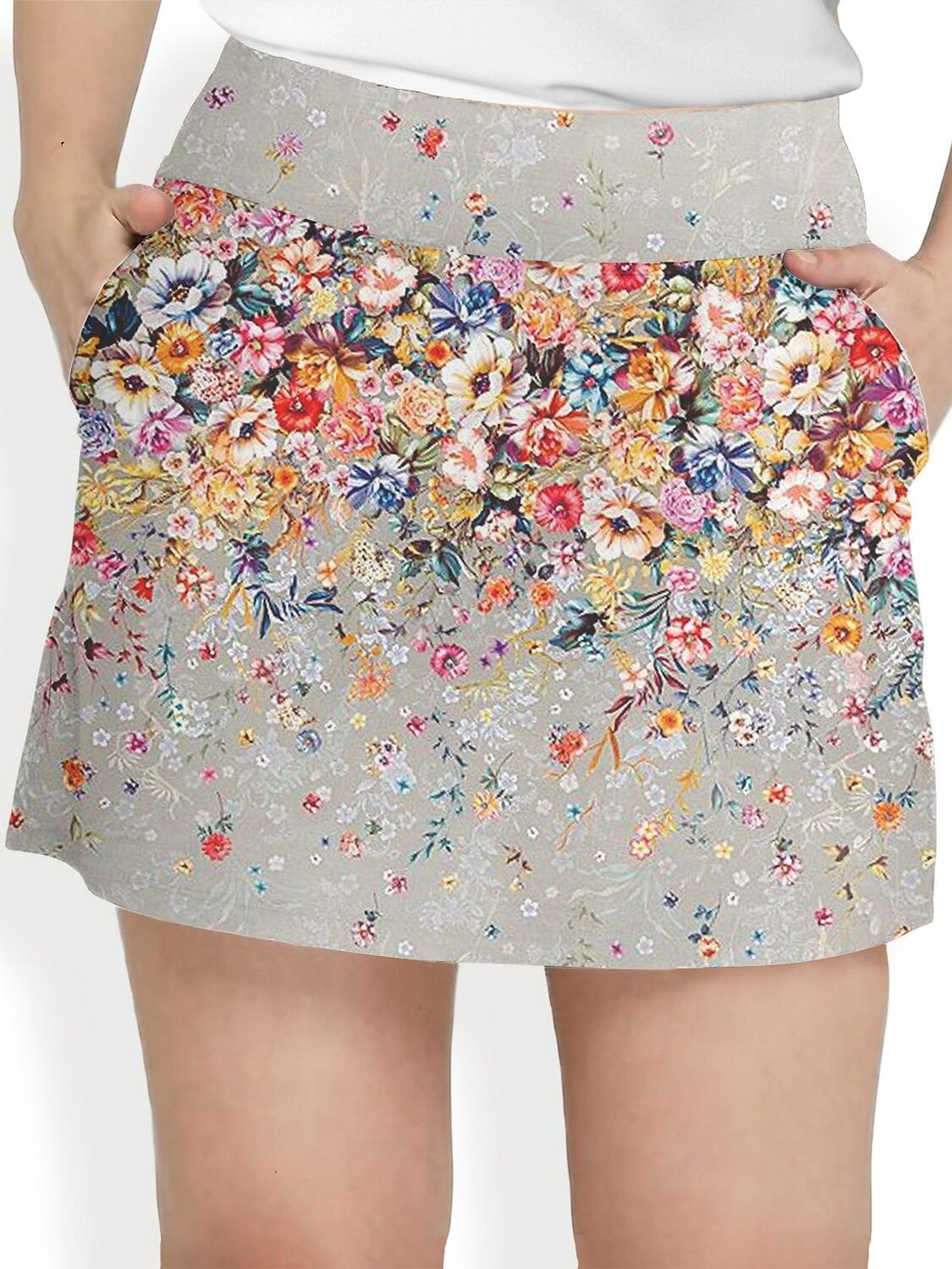 Botanical Energy 16 Inch High Waist Skort UPF50+