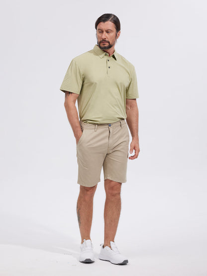 More Than Basic Men's Polo Top Sun Protection