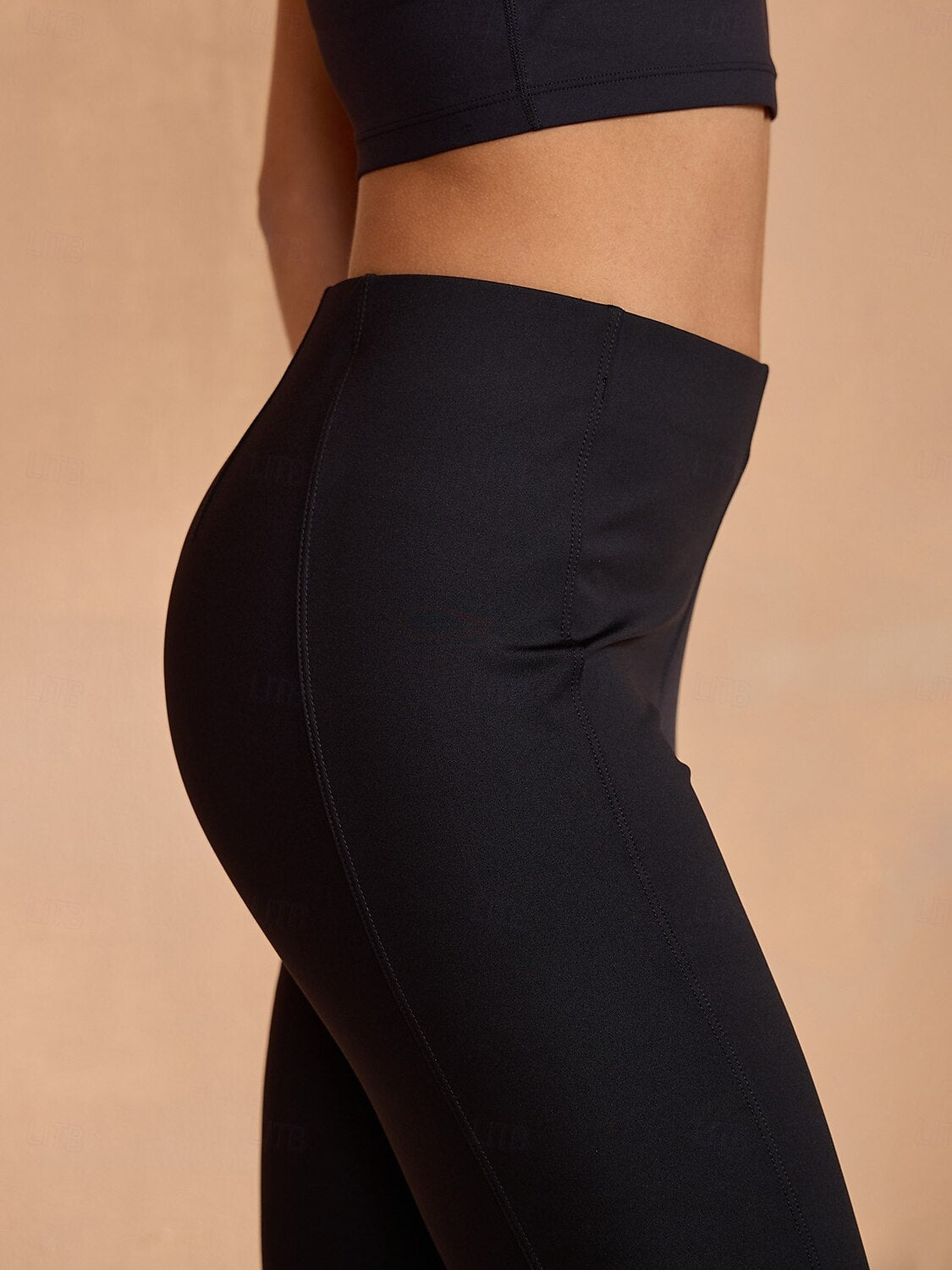 More Than Basic 31 Inch High Waist Flare Pants