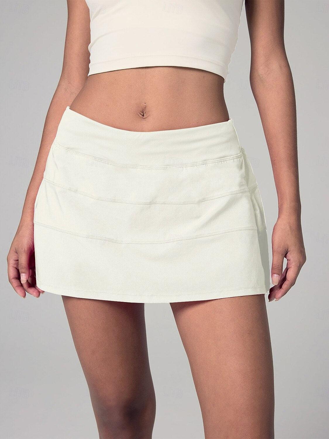 More Than Basic Pickleball & Tennis 13.5 Inch Skort