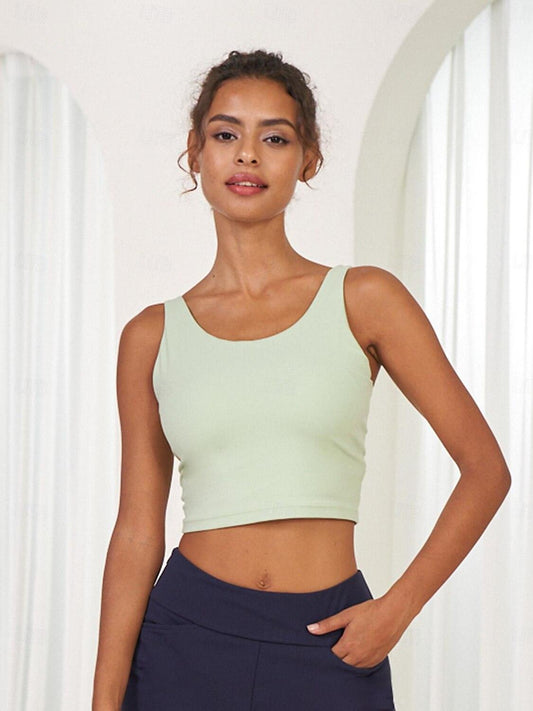 More Than Basic Cropped Tank Top