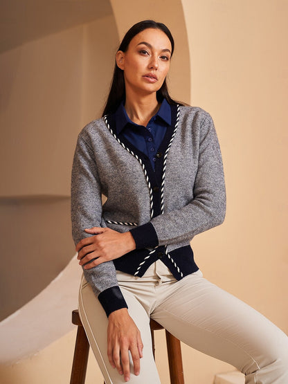 More Than Basic Cashmere Cardigan