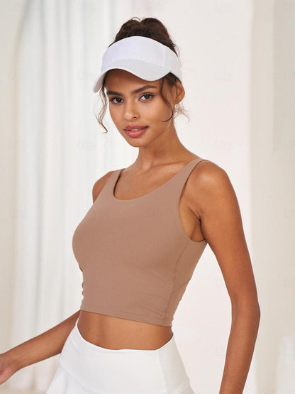 More Than Basic Cropped Tank Top