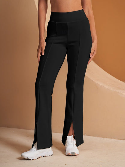 More Than Basic 30 Inch High Waist Flare Pants