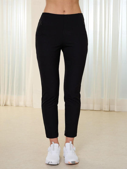 GLAMOUR 28 Inch Slim-Fit Stretch Ankle Pants UPF50+